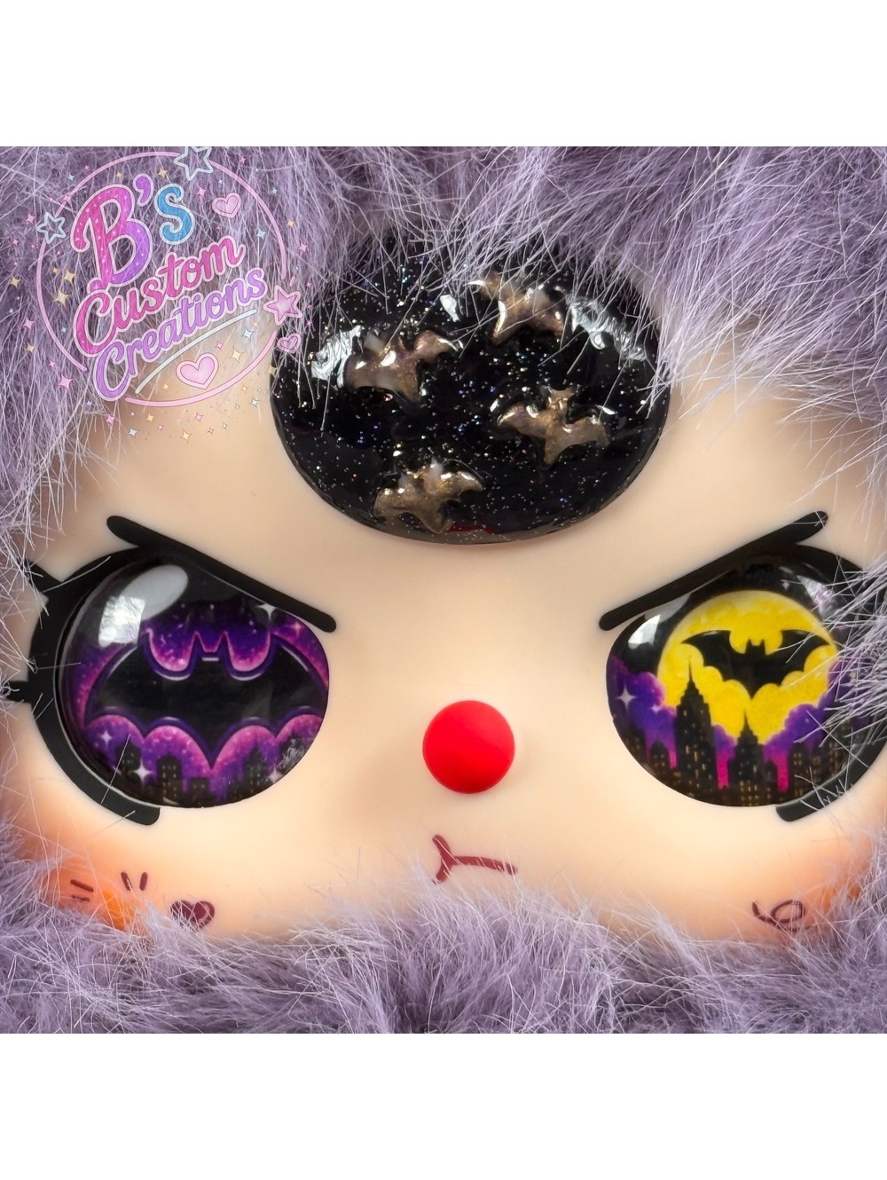Custom - Samuel X Baby Three 680% Kitten Witch Forest - Purple Bat